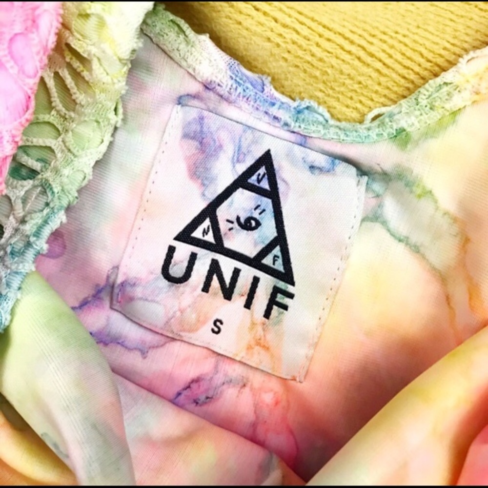UNIF tie dye crochet bathing suit - Picture 4 of 5